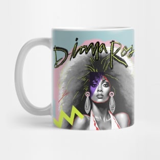 DIANA ROSS 80S RETRO STYLE Mug